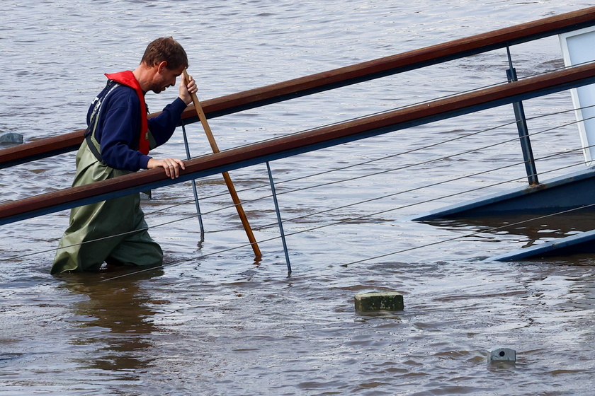 Flood alert in Saxony amid Elbe river's rising water level