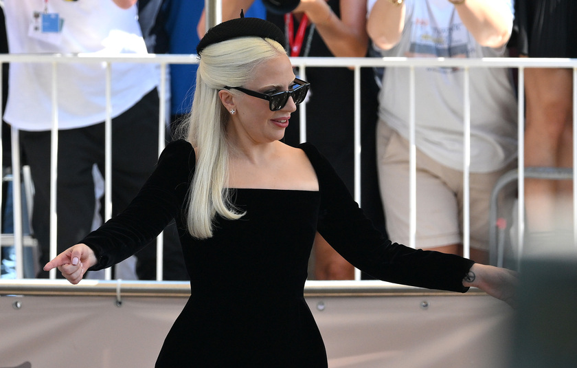 L'arrivo di Lady Gaga al Festival di Venezia