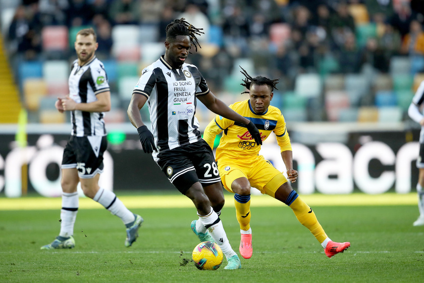 Soccer: Serie A; Udinese vs Atalanta