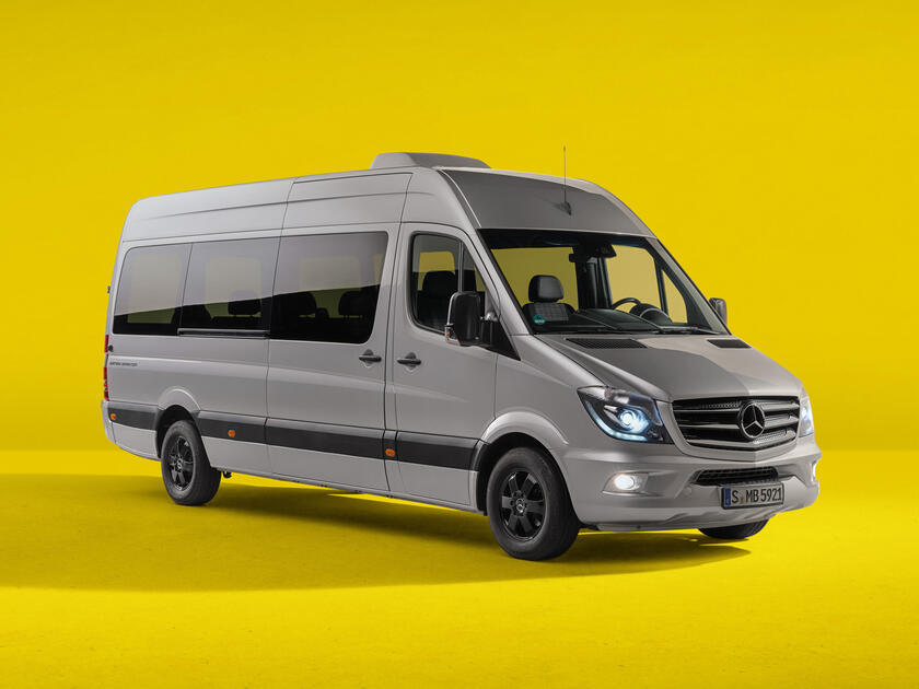 Trent'anni con il van Mercedes Benz Sprinter