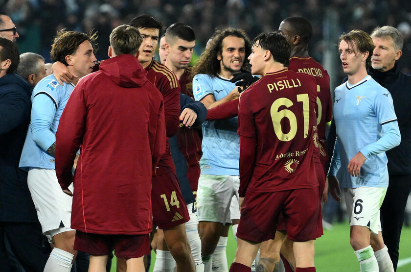 Soccer: Serie A; AS Roma vs SS Lazio