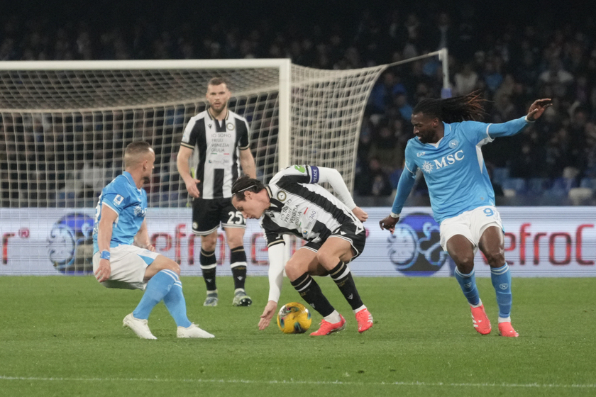 Italy soccer: Serie A , SSC Napoli vs Udinese Calcio 