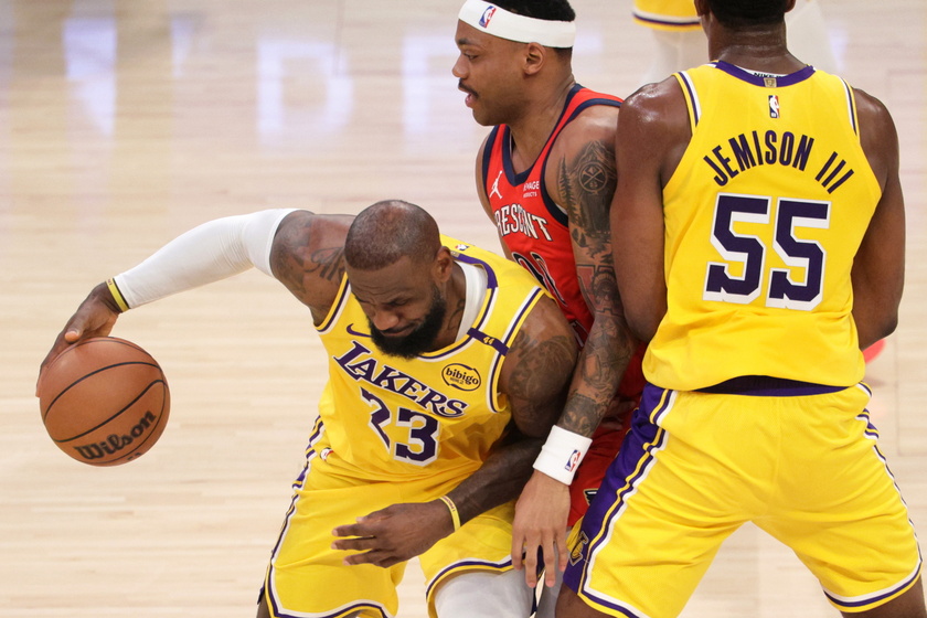 NBA - New Orleans Pelicans at Los Angeles Lakers