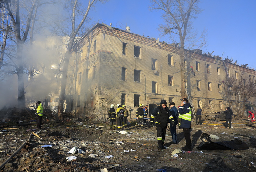 Several injured after Russian missile strikes hit Ukraine's Kharkiv