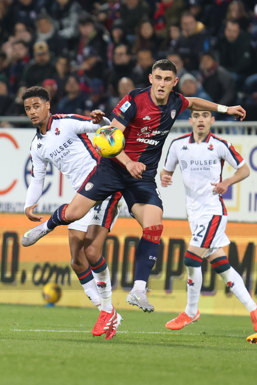 Soccer : Cagliari Vs Genoa