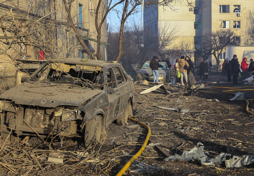 Several injured after Russian missile strikes hit Ukraine's Kharkiv