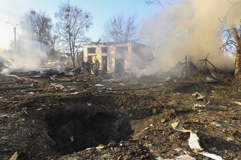 Several injured after Russian missile strikes hit Ukraine's Kharkiv