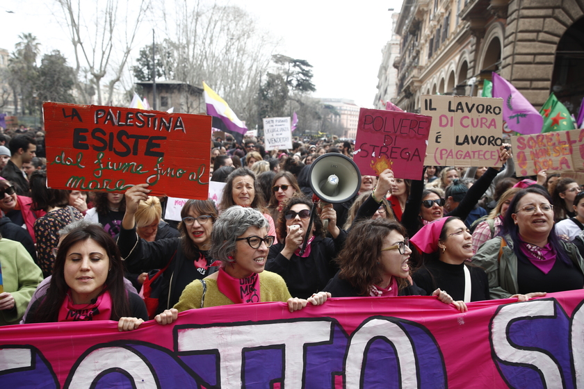 8 marzo: manifestazione di Non una di meno