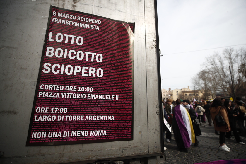 8 marzo: manifestazione di Non una di meno