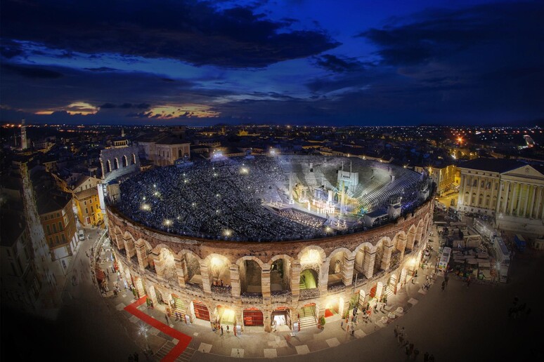 Arena di Verona - RIPRODUZIONE RISERVATA