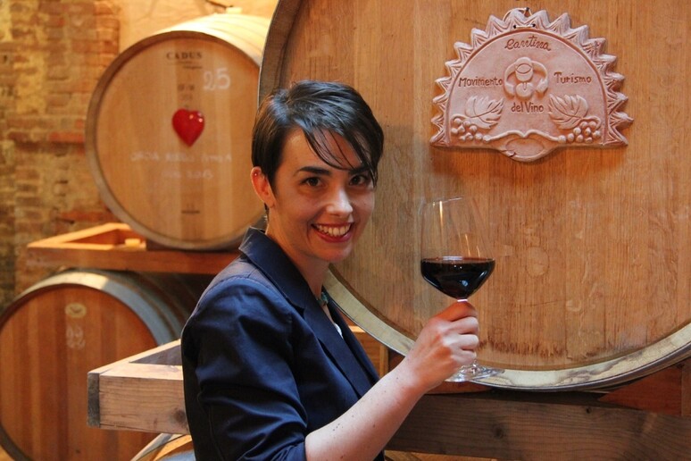 Violante Gardini Cinelli Colombini presidente Movimento turismo vino - RIPRODUZIONE RISERVATA