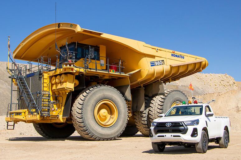 Toyota e Komatsu insieme per sviluppo pick-up guida autonoma © ANSA/Toyota