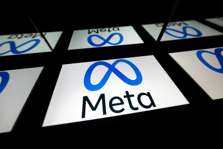 FILES-CANADA-US-META-MEDIA-ADVERTISING-INTERNET (logo, simbolica, generica) © ANSA/AFP