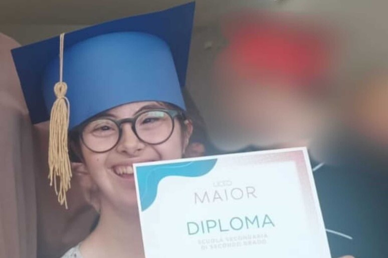 Si diploma con la sindrome di Down, dopo il ritiro il riscatto - RIPRODUZIONE RISERVATA