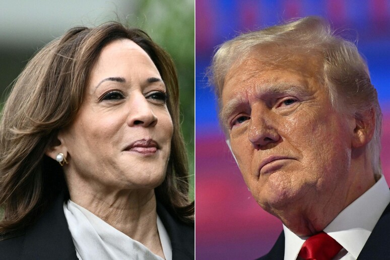 Kamala Harris e Donald Trump © ANSA/AFP