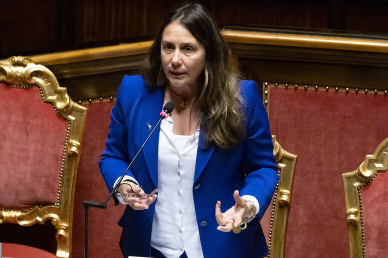 La ministra per le Disabilità Alessandra Locatelli - RIPRODUZIONE RISERVATA