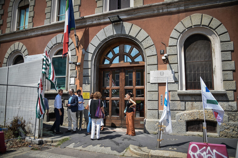 Visita al carcere di San Vittore per verificare le condizioni dei detenuti - RIPRODUZIONE RISERVATA