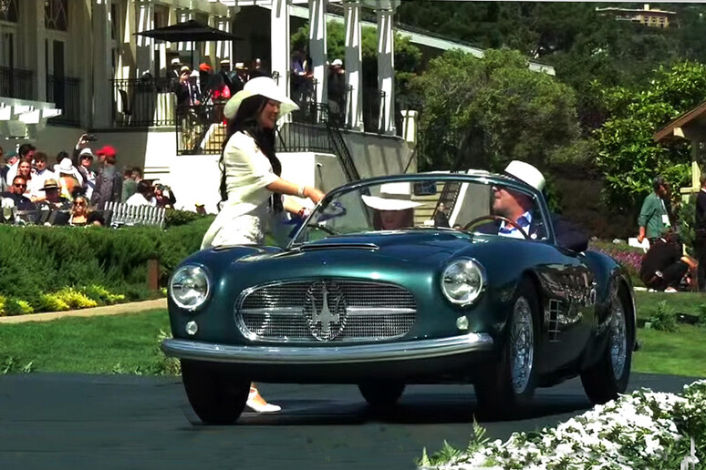 Pebble Beach 2024: ricco elenco di trofei vinti da Maserati © ANSA/Pebble Beach Concours