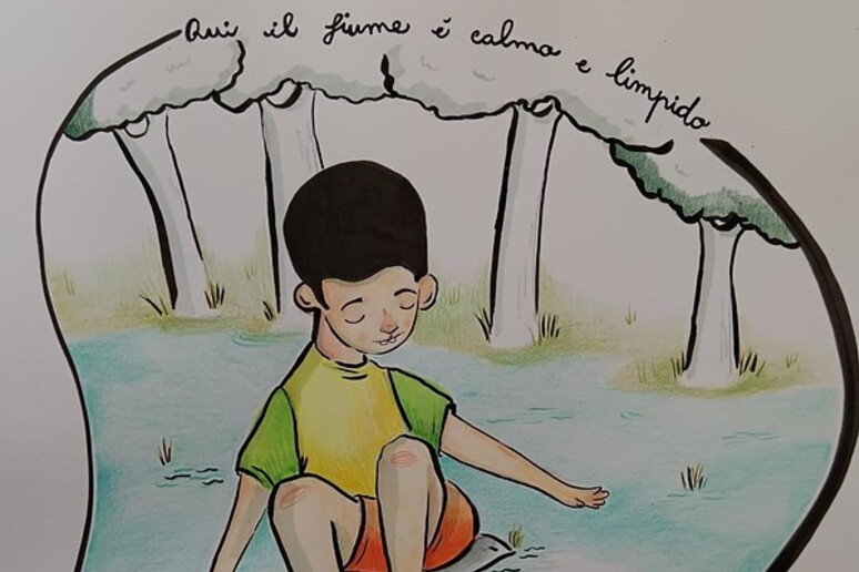 Il bimbo Mattia morto nell 'alluvione vivrà in un fumetto - RIPRODUZIONE RISERVATA