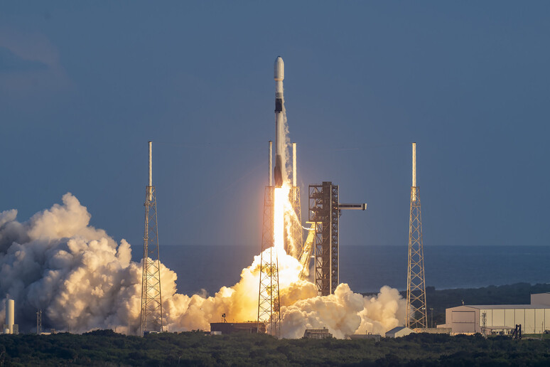 il lancio del Falcon 9 con i satelliti europei Galileo 31 e 32 (fonte: SpaceX) - RIPRODUZIONE RISERVATA