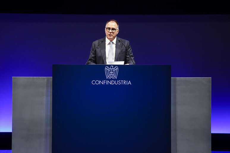 Il presidente di Confindustria Emanuele Orsini - RIPRODUZIONE RISERVATA