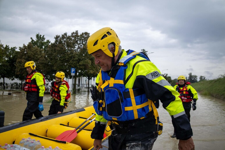 Maltempo a Faenza © ANSA/AFP