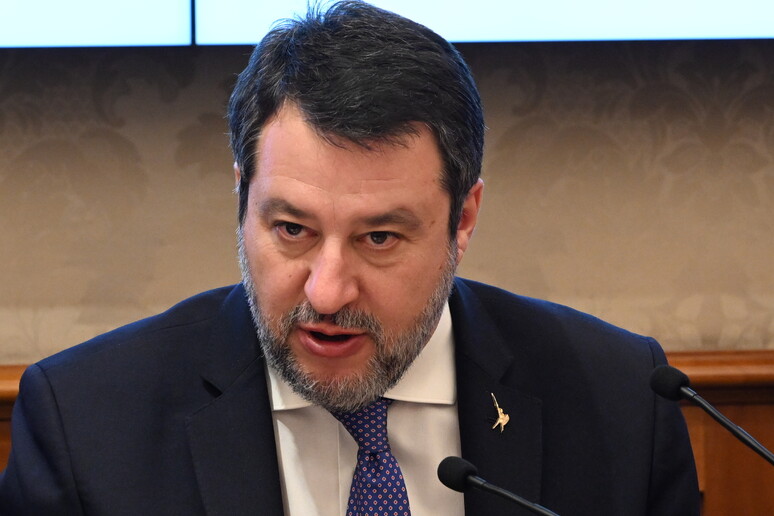 Il ministro Salvini - RIPRODUZIONE RISERVATA