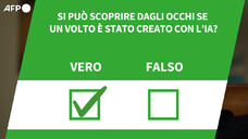 Si puo' scoprire dagli occhi se un volto e' stato creato con l'IA?